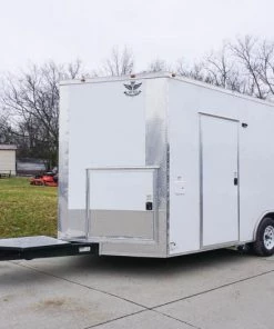 8.5' x 16' White Concession Food Trailer -Cheap Concession Trailers Shop dsc04197 2