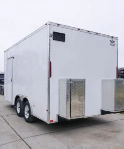 8.5' x 16' White Concession Food Trailer -Cheap Concession Trailers Shop dsc04200 2