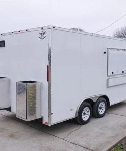 8.5' x 16' White Concession Food Trailer -Cheap Concession Trailers Shop dsc04202 3
