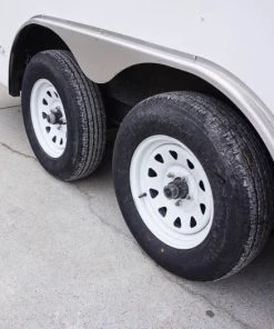 8.5' x 16' White Concession Food Trailer -Cheap Concession Trailers Shop dsc04210