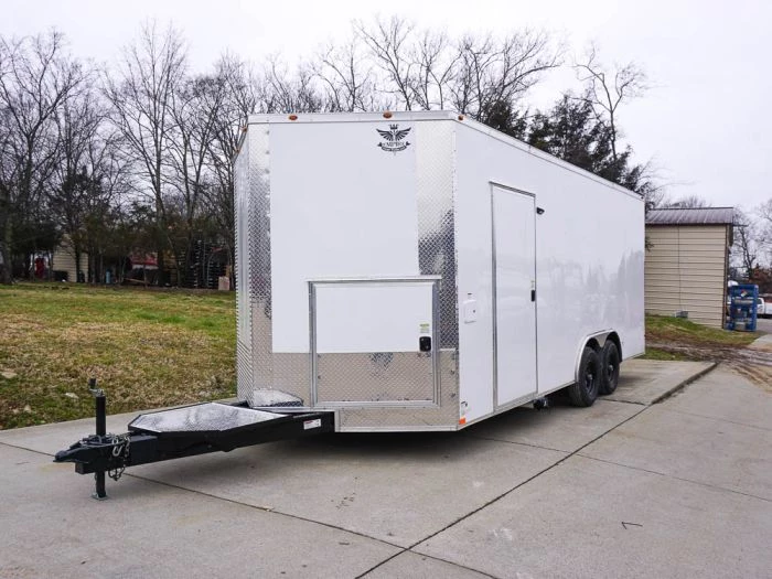 8.5' x 20' Concession Food Trailer White Event Catering Elite 2 8.5' x 20' Concession Food Trailer White Event Catering Elite - Image 2