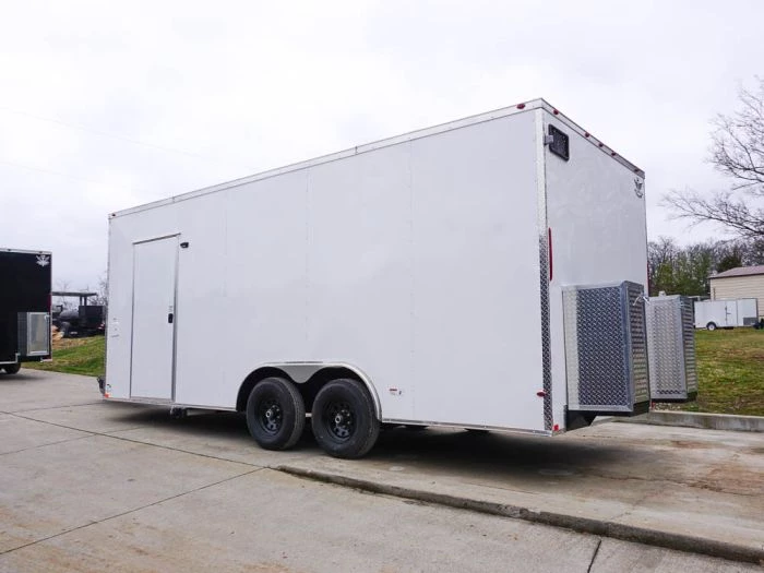8.5' x 20' Concession Food Trailer White Event Catering Elite 5 8.5' x 20' Concession Food Trailer White Event Catering Elite - Image 5