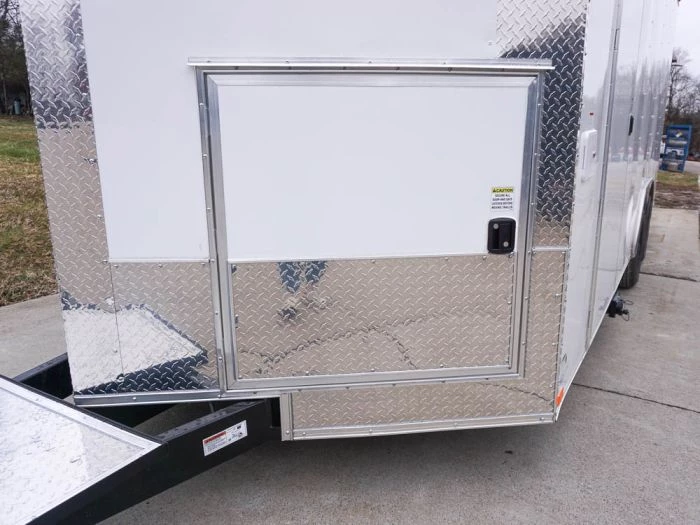 8.5' x 20' Concession Food Trailer White Event Catering Elite 11 8.5' x 20' Concession Food Trailer White Event Catering Elite - Image 11