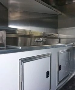 8.5' x 20' Concession Food Trailer White Event Catering Elite 43 8.5' x 20' Concession Food Trailer White Event Catering Elite -Cheap Concession Trailers Shop dsc04359 1
