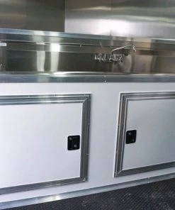 8.5' x 20' Concession Food Trailer White Event Catering Elite 47 8.5' x 20' Concession Food Trailer White Event Catering Elite -Cheap Concession Trailers Shop dsc04363 1