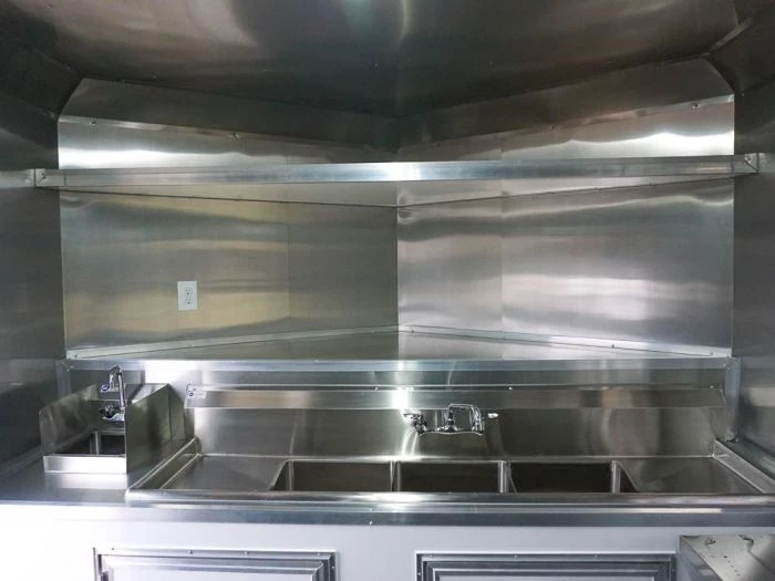 8.5' x 20' Concession Food Trailer White Event Catering Elite 20 8.5' x 20' Concession Food Trailer White Event Catering Elite - Image 20