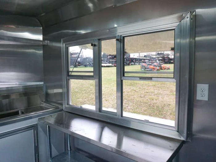 8.5' x 20' Concession Food Trailer White Event Catering Elite 21 8.5' x 20' Concession Food Trailer White Event Catering Elite - Image 21