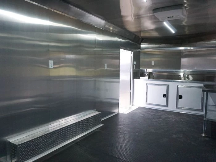 8.5' x 20' Concession Food Trailer White Event Catering Elite 28 8.5' x 20' Concession Food Trailer White Event Catering Elite - Image 28