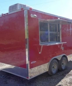 8.5' x 16' Red Catering Event Concession Food Trailer -Cheap Concession Trailers Shop dsc04954 2 1