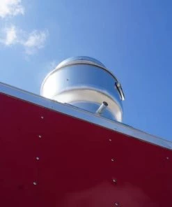 Concession Trailer 8.5' x 18' Red Food Event Catering -Cheap Concession Trailers Shop dsc05245