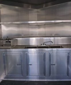 Concession Trailer 8.5' x 18' Red Food Event Catering -Cheap Concession Trailers Shop dsc05249