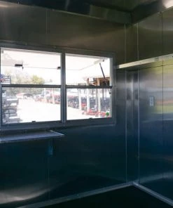 Concession Trailer 8.5' x 18' Red Food Event Catering -Cheap Concession Trailers Shop dsc05251 1