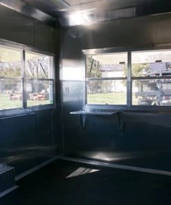 Concession Trailer 8.5' x 18' Red Food Event Catering -Cheap Concession Trailers Shop dsc05252 1