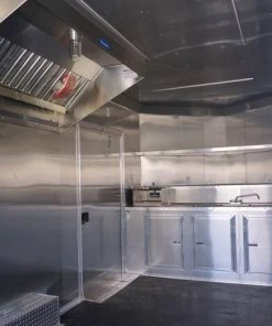 Concession Trailer 8.5' x 18' Red Food Event Catering -Cheap Concession Trailers Shop dsc05256 1