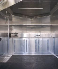 Concession Trailer 8.5' x 18' Red Food Event Catering -Cheap Concession Trailers Shop dsc05267