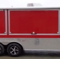 8.5' x 24' Enclosed Red Food Trailer Car Hauler Catering Event 32 8.5' x 24' Enclosed Red Food Trailer Car Hauler Catering Event -Cheap Concession Trailers Shop dsc06432 1