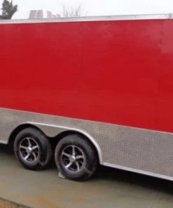 8.5' x 24' Enclosed Red Food Trailer Car Hauler Catering Event 48 8.5' x 24' Enclosed Red Food Trailer Car Hauler Catering Event -Cheap Concession Trailers Shop dsc06435