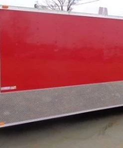 8.5' x 24' Enclosed Red Food Trailer Car Hauler Catering Event 30 8.5' x 24' Enclosed Red Food Trailer Car Hauler Catering Event -Cheap Concession Trailers Shop dsc06436 1