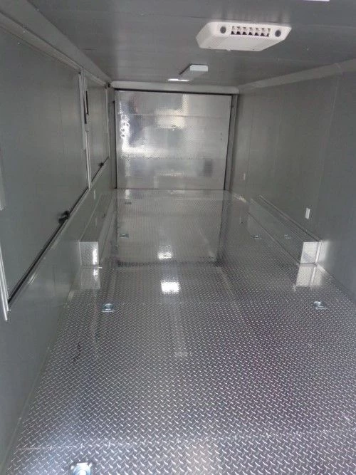 8.5' x 24' Enclosed Red Food Trailer Car Hauler Catering Event 14 8.5' x 24' Enclosed Red Food Trailer Car Hauler Catering Event - Image 14