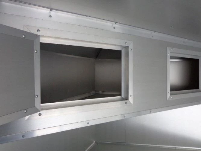 8.5' x 24' Enclosed Red Food Trailer Car Hauler Catering Event 9 8.5' x 24' Enclosed Red Food Trailer Car Hauler Catering Event - Image 9