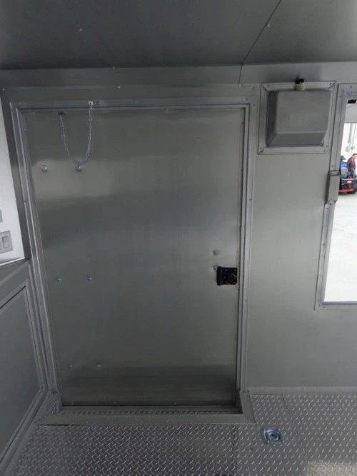 8.5' x 24' Enclosed Red Food Trailer Car Hauler Catering Event 18 8.5' x 24' Enclosed Red Food Trailer Car Hauler Catering Event - Image 18