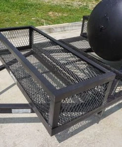 BBQ Smoker 300 Gallon Trailer Pull Behind 6x14 with (2) Wood Cages -Cheap Concession Trailers Shop dsc06763 2