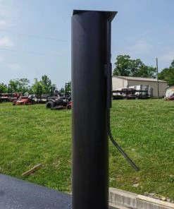 BBQ Smoker 300 Gallon Trailer Pull Behind 6x14 with (2) Wood Cages -Cheap Concession Trailers Shop dsc06771 1