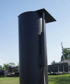 250 Gallon Pull-Behind BBQ Smoker Single Door with Counterweight 3500lb Axle -Cheap Concession Trailers Shop dsc07519