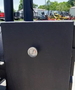 Pull Behind BBQ Smoker 250 Gallon with 3500lb Axle 2 Rack 2 Stack -Cheap Concession Trailers Shop dsc07843 1