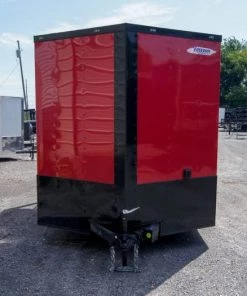 Concession Trailer 7'x12' Red Patio Food Serving Merchandising -Cheap Concession Trailers Shop dsc09194 1