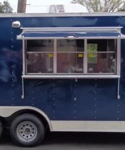 Concession Trailer 8.5'x16' Blue - Catering Food Event Vending -Cheap Concession Trailers Shop dsc09208