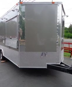 Concession Trailer 8.5'x20' Grey - Custom Catering Food Event -Cheap Concession Trailers Shop dsc09829