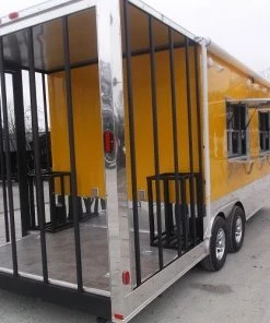 8.5' x 22' Yellow Concession Food Trailer With Appliances -Cheap Concession Trailers Shop dscf1123 1
