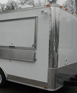 Concession Trailer 8.5'x12' White - Event Food Vending Catering -Cheap Concession Trailers Shop dscf1523 2