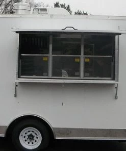 Concession Trailer 8.5'x12' White - Event Food Vending Catering -Cheap Concession Trailers Shop dscf1537 2