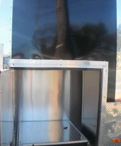 Concession Trailer 8.5'x24' Black - BBQ Food Vending Catering -Cheap Concession Trailers Shop dscf2402 1