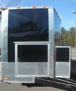 Concession Trailer 8.5'x24' Black - BBQ Food Vending Catering -Cheap Concession Trailers Shop dscf2444 1