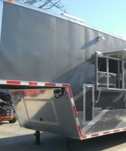 Concession Trailer 8.5'x34' White - Gooseneck Event Food Vending BBQ -Cheap Concession Trailers Shop dscf2580 1 1