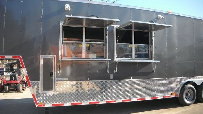 Concession Trailer 8.5'x34' Charcoal Grey - BBQ Food Event Vending 17 Concession Trailer 8.5'x34' Charcoal Grey - BBQ Food Event Vending - Image 17