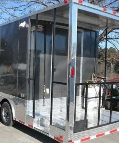 Concession Trailer 8.5'x34' White - Gooseneck Event Food Vending BBQ -Cheap Concession Trailers Shop dscf2582 2 1