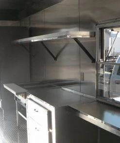 Concession Trailer 8.5'x34' Charcoal Grey - BBQ Food Event Vending 25 Concession Trailer 8.5'x34' Charcoal Grey - BBQ Food Event Vending -Cheap Concession Trailers Shop dscf2598 2