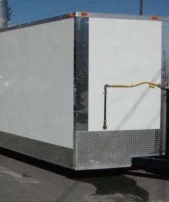 Concession Trailer 8.5'x20' White - BBQ Smoker Event Catering Food -Cheap Concession Trailers Shop dscf3139 1
