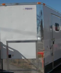 Concession Trailer 8.5'x20' White - BBQ Smoker Event Catering Food -Cheap Concession Trailers Shop dscf3145 1