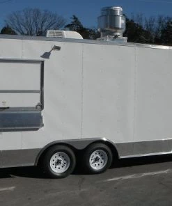 Concession Trailer 8.5'x20' White - BBQ Smoker Event Catering Food -Cheap Concession Trailers Shop dscf3159 1