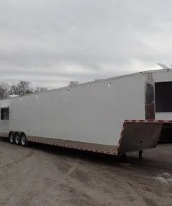 8.5' x 48' Concession Trailer White Food Event Catering 21 8.5' x 48' Concession Trailer White Food Event Catering -Cheap Concession Trailers Shop hqdefault 3 56