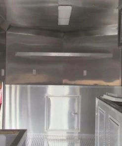 8.5' x 18' Concession Food Trailer Orange -Cheap Concession Trailers Shop img 0148