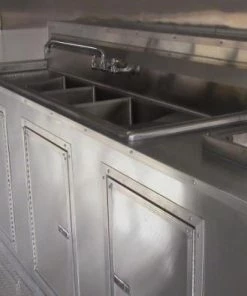 8.5' x 18' Concession Food Trailer Orange -Cheap Concession Trailers Shop img 0149