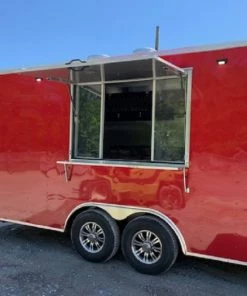 Red 8.5x24 Food Catering Concession Food Trailer with Appliances -Cheap Concession Trailers Shop img 0812 3