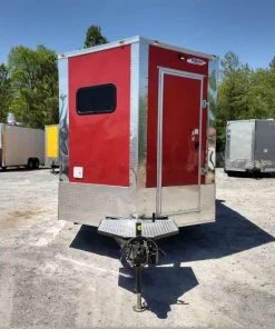 8.5' x 24' Red Concession Food Trailer With Appliances -Cheap Concession Trailers Shop img 20180430 120855843 hdr