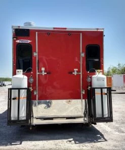 8.5' x 24' Red Concession Food Trailer With Appliances -Cheap Concession Trailers Shop img 20180430 121034184 hdr